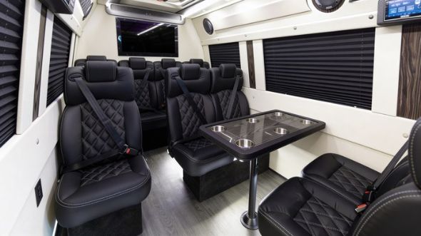 10 passenger sprinter van interior long beach