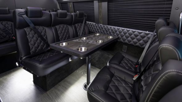 15 passenger sprinter van interior long beach