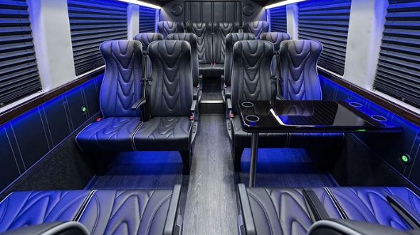 20 passenger sprinter van interior glendale