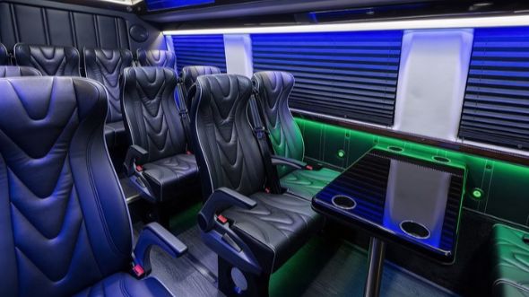 20 passenger sprinter van interior pasadena