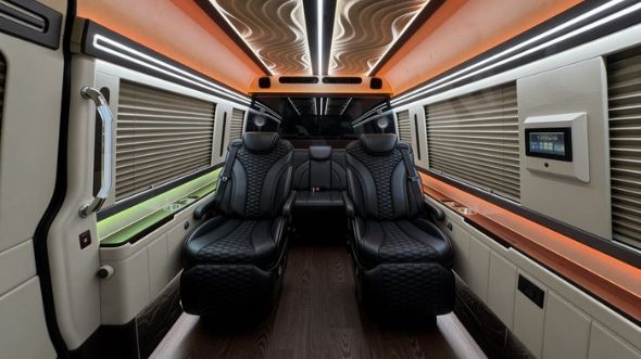 8 passenger sprinter van interior lancaster