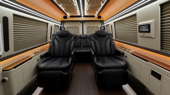 8 passenger sprinter van interior long beach