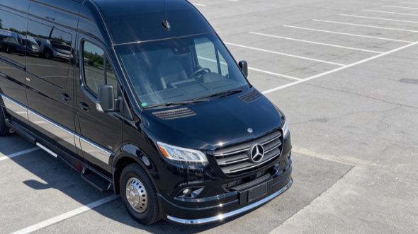 glendale wedding sprinter van rental