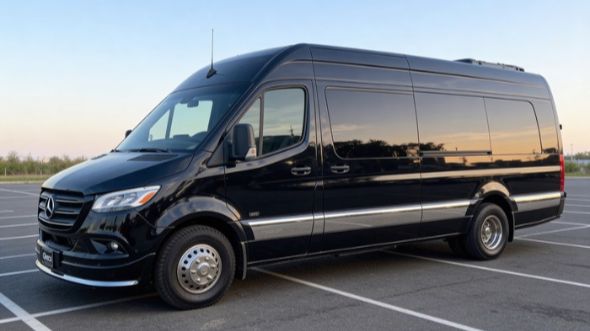 long beach employee shuttle van service