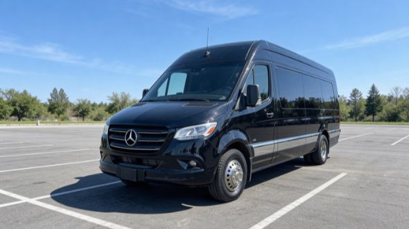los angeles private event sprinter van rental