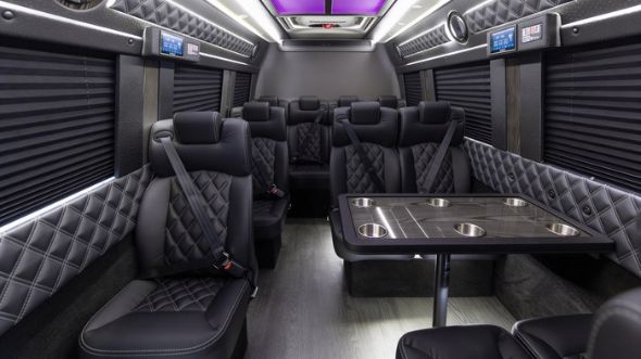 santa clarita 15 passenger sprinter van interior