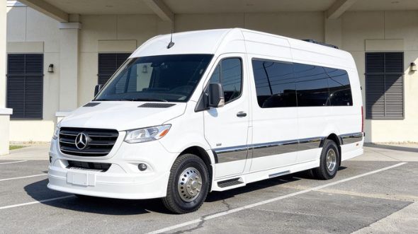 santa clarita wedding sprinter van rental