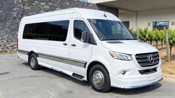 santa clarita wine tour sprinter van rental