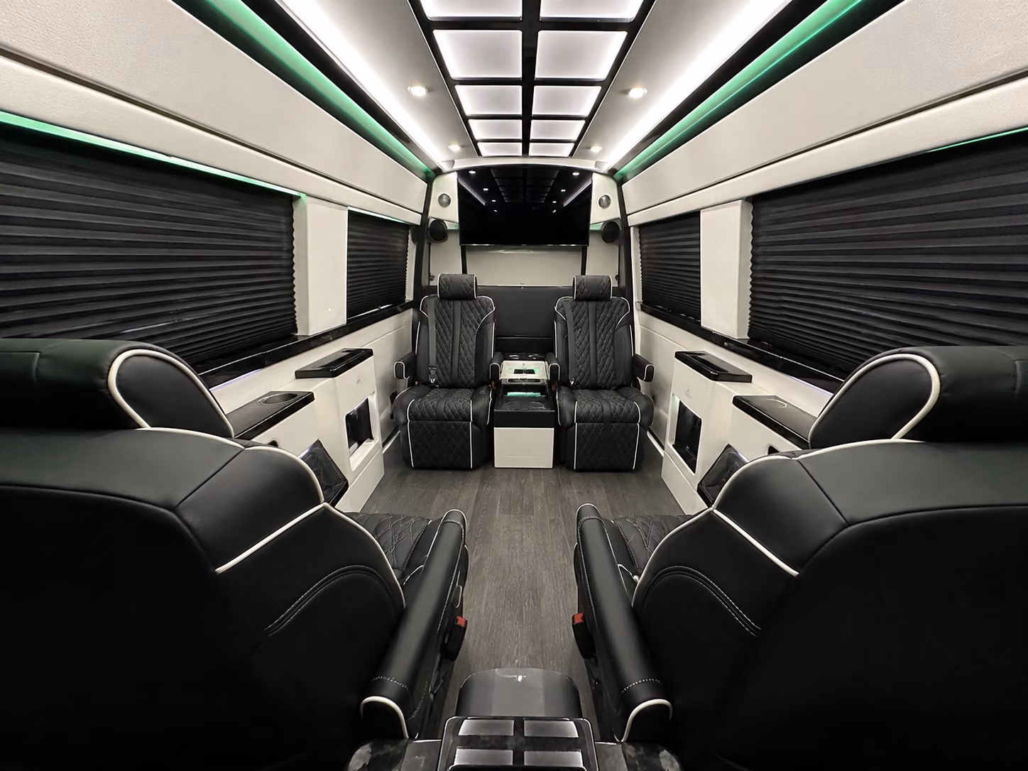 santa clarita 12 passenger sprinter van inside