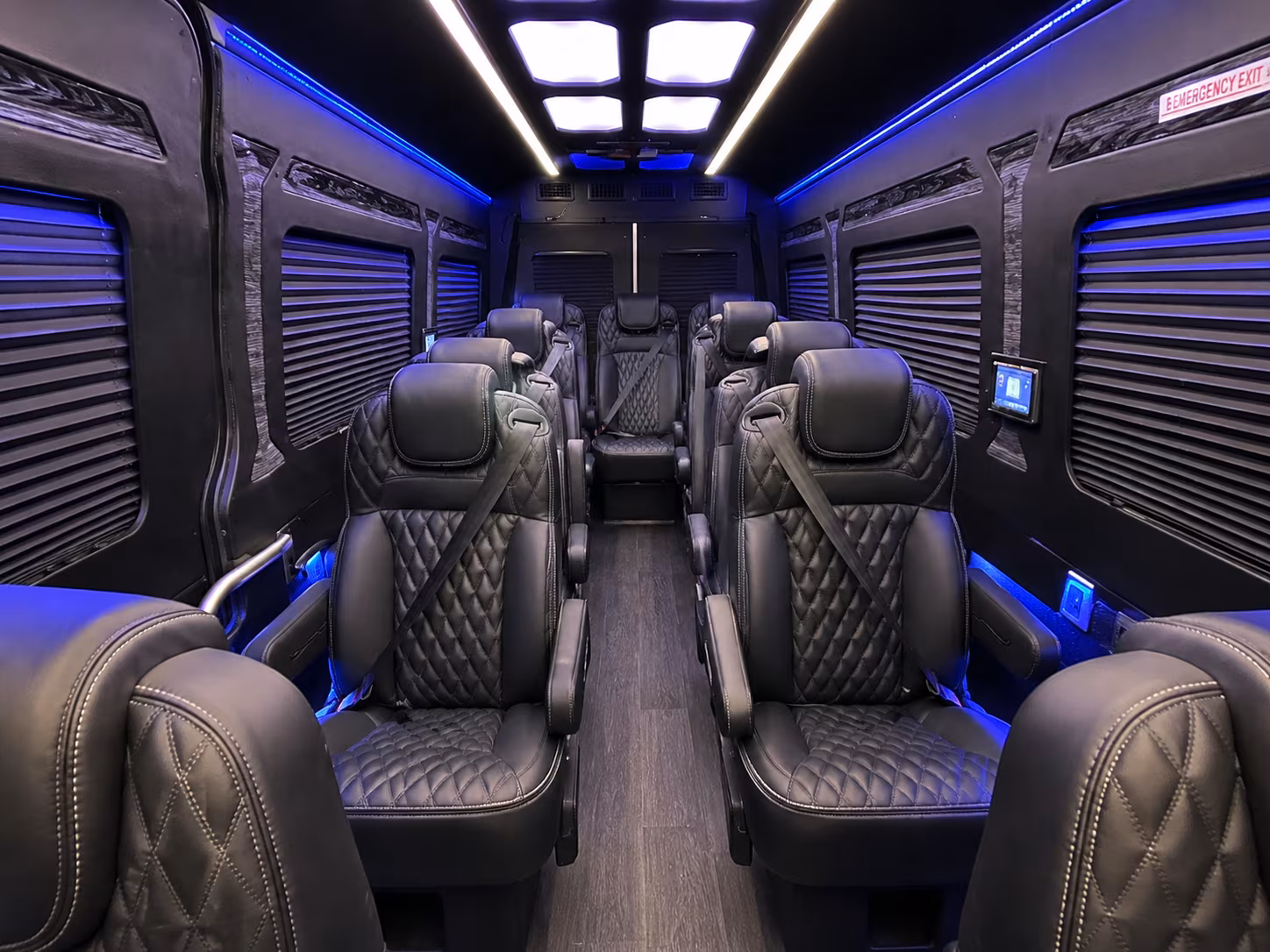 santa clarita 18 passenger sprinter van interior