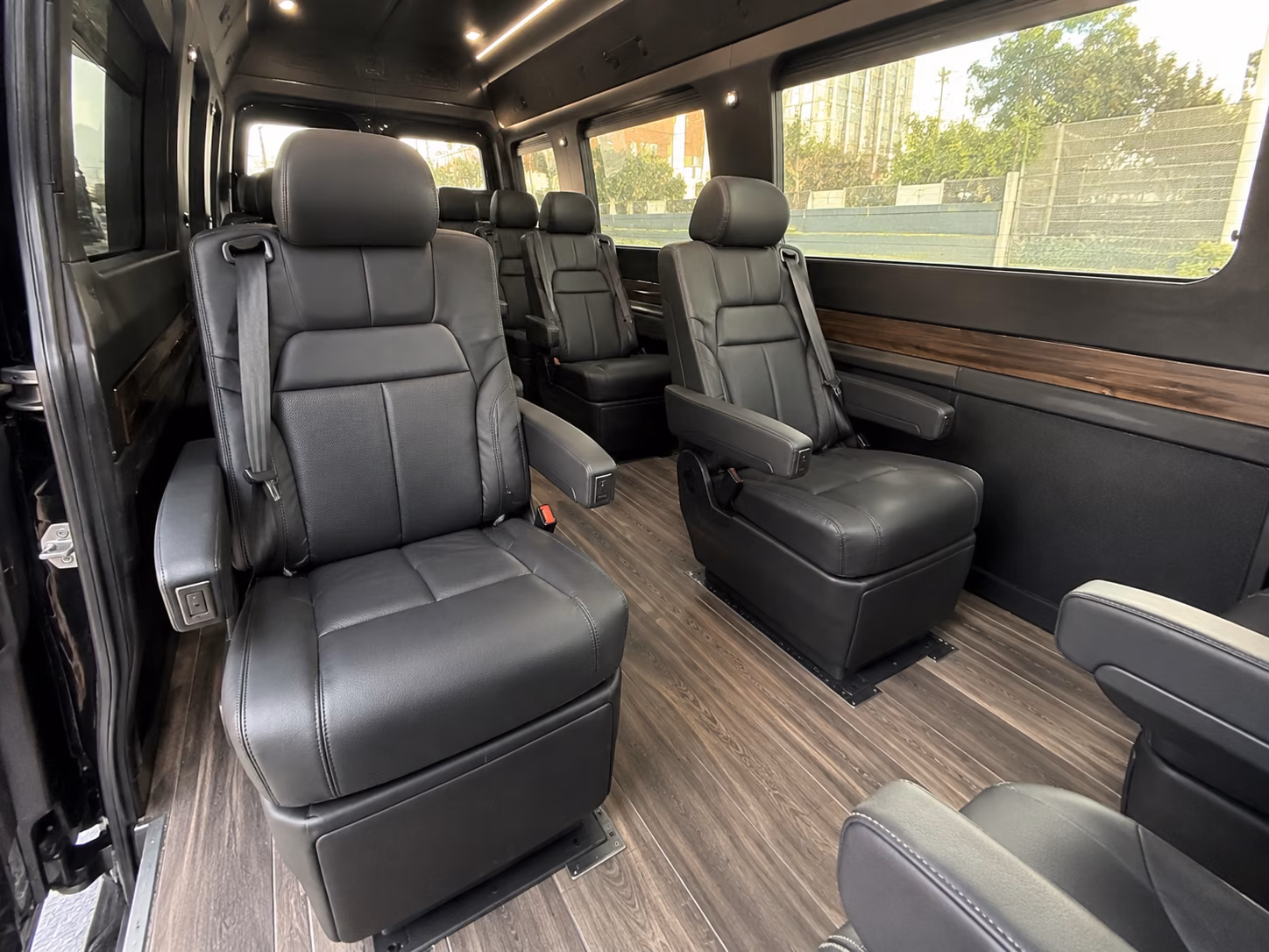 santa clarita 20 passenger sprinter van interior