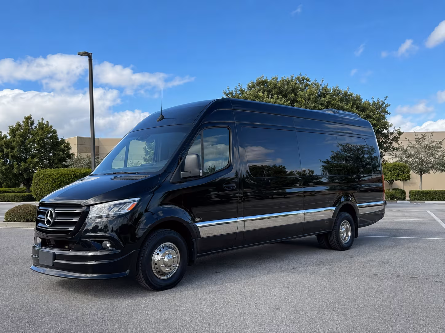 sprinter van transportation for prom groups from santa clarita s high schools and school districts
