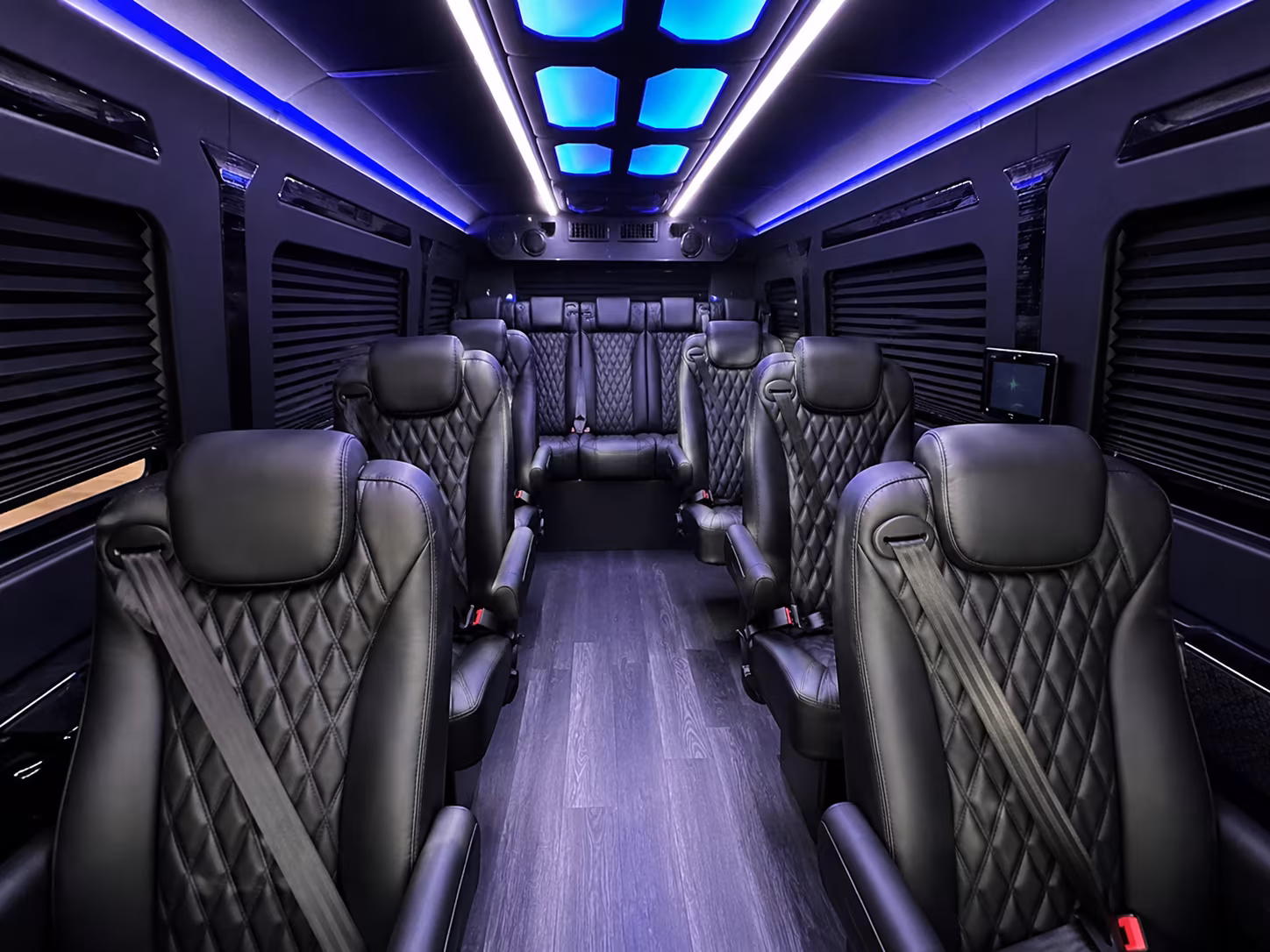 sprinter van transportation to kia forum crypto com arena and hollywood bowl from santa clarita